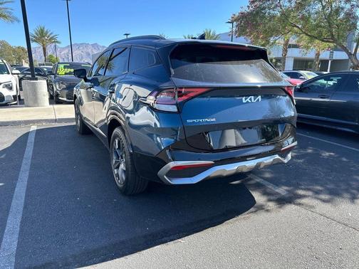 Blue 2023 Kia Sportage Hybrid SX-Prestige