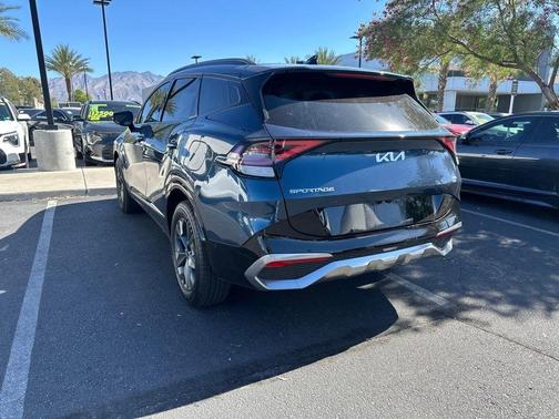 Blue 2023 Kia Sportage Hybrid SX-Prestige