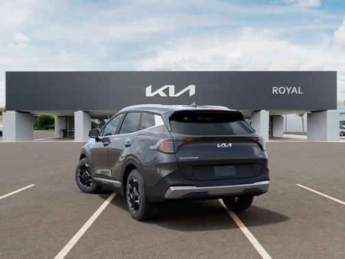 Gravity Gray 2026 Kia Sportage Hybrid EX