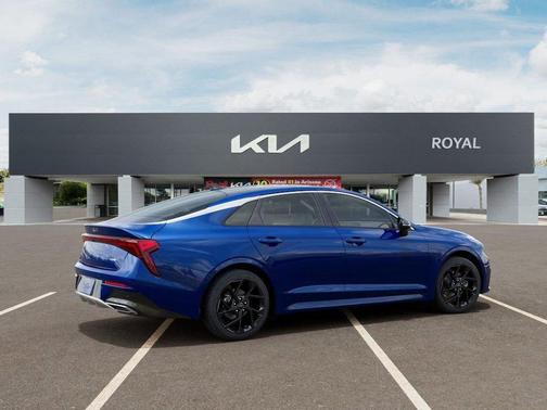 Blue 2026 Kia K5 GT-Line