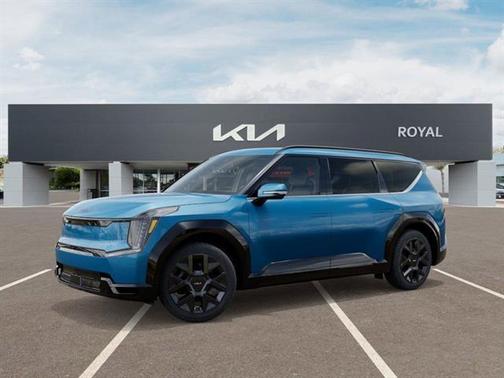 Ocean Blue 2026 Kia EV9 Land