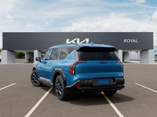 Ocean Blue 2026 Kia EV9 Land