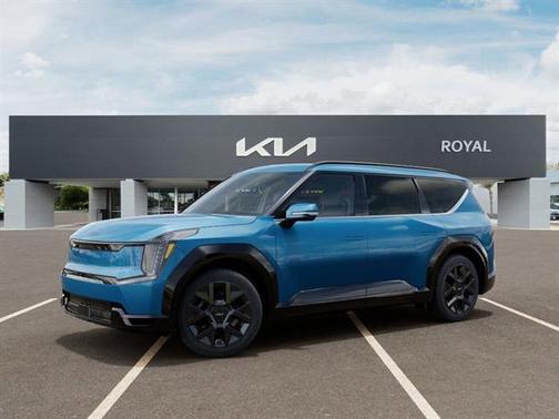 Ocean Blue 2026 Kia EV9 Land