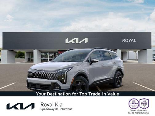 Gray 2026 Kia Sportage X-Line
