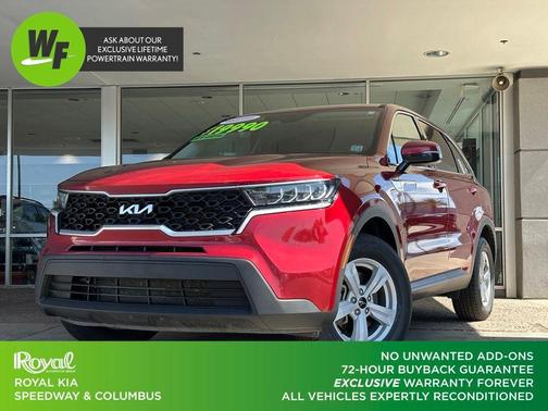 Passion Red 2023 Kia Sorento LX