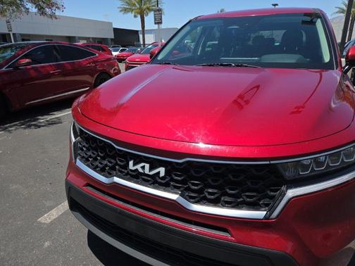 Passion Red Tintcoat 2023 Kia Sorento LX
