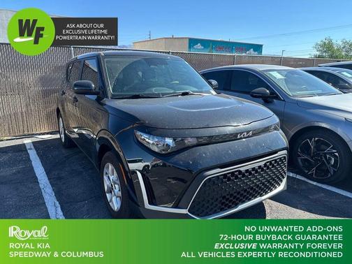 Black 2025 Kia Soul LX