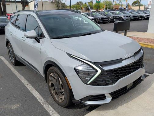 Gray 2025 Kia Sportage SX-Prestige