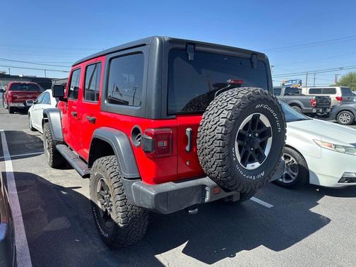 Firecracker Red Clearcoat 2018 Jeep Wrangler Unlimited Sport