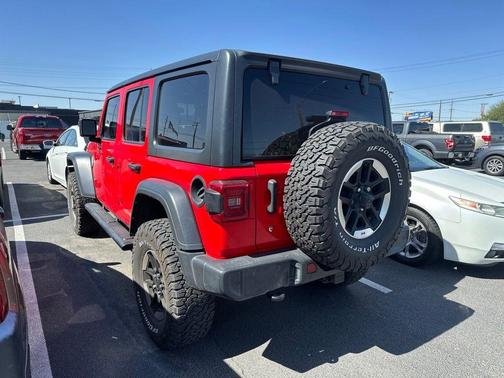 Firecracker Red Clearcoat 2018 Jeep Wrangler Unlimited Sport