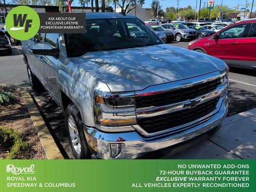 Silver Ice Metallic 2018 Chevrolet Silverado 1500 1LT