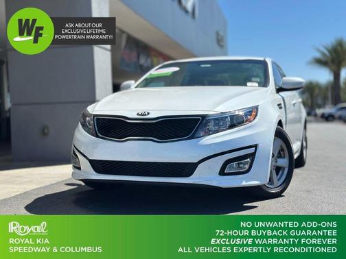 Snow White Pearl 2015 Kia Optima LX