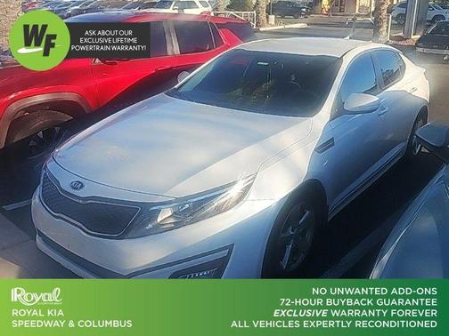 Snow White Pearl 2015 Kia Optima LX