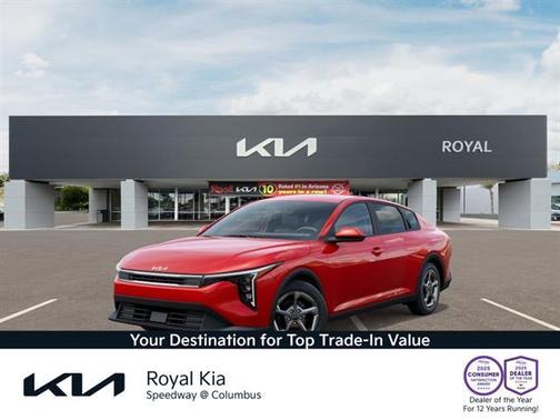 Currant Red 2026 Kia K4 LXS
