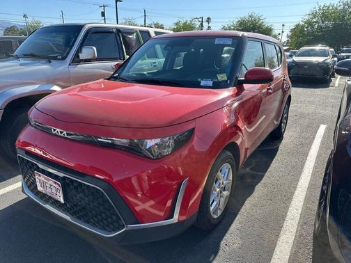 Inferno Red 2025 Kia Soul LX