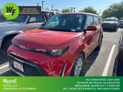 Inferno Red 2025 Kia Soul LX