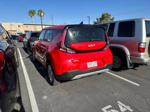 Inferno Red 2025 Kia Soul LX