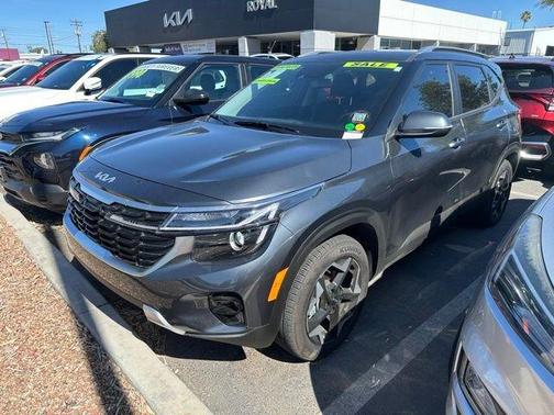 Gray 2026 Kia Seltos S