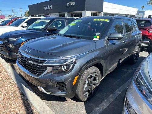 Gray 2026 Kia Seltos S