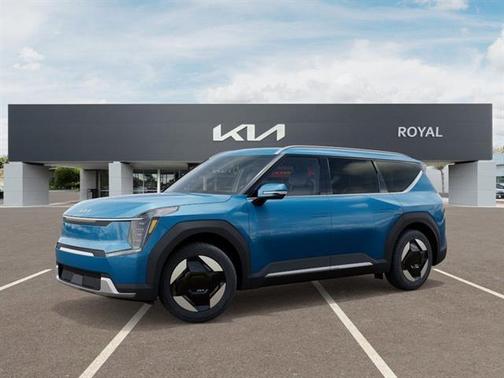 Ocean Blue 2026 Kia EV9 Wind
