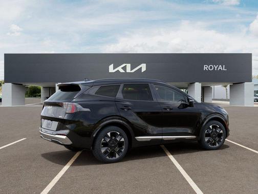 Black 2026 Kia Sportage Hybrid SX-Prestige