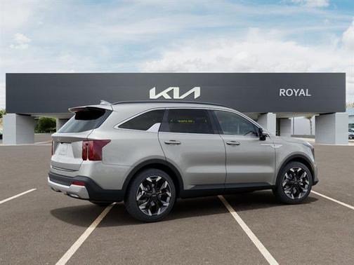 Ivory Silver 2026 Kia Sorento SX