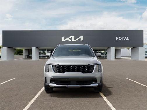 Ivory Silver 2026 Kia Sorento SX