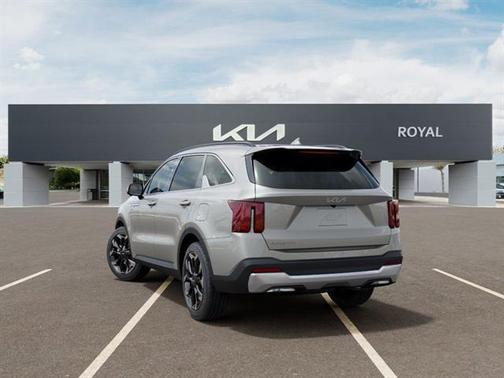 Ivory Silver 2026 Kia Sorento SX