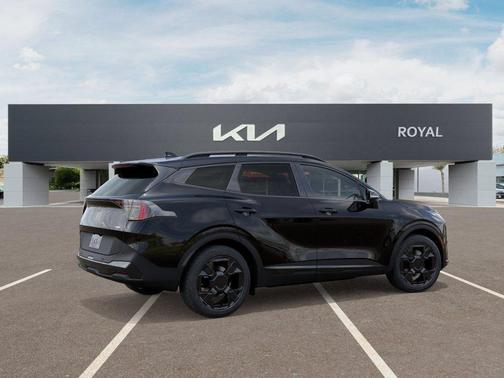 Fusion Orange 2027 Kia Sportage Hybrid X-LINE