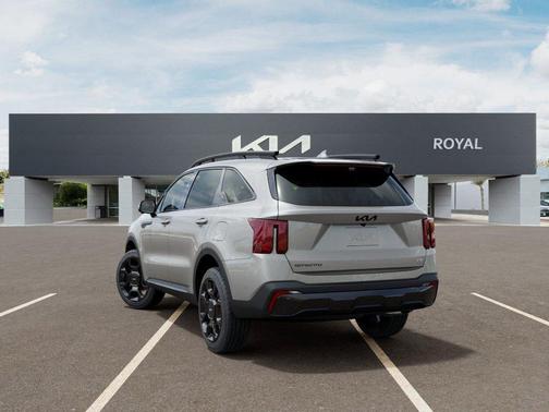 Ivory Silver 2026 Kia Sorento X-Line SX Prestige
