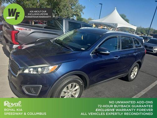 Blue 2016 Kia Sorento LX