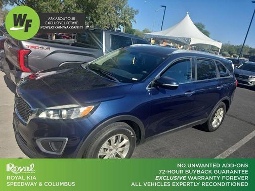 Blue 2016 Kia Sorento LX