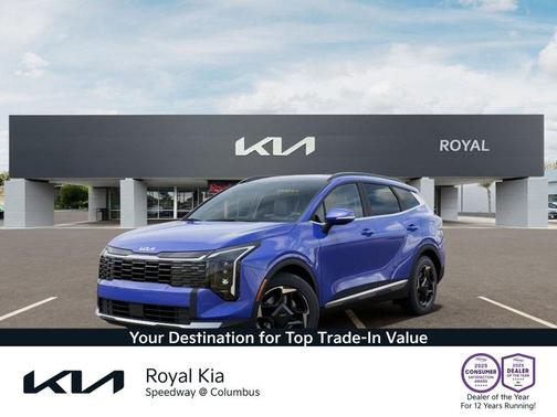 Blue 2026 Kia Sportage EX