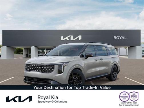 Ivory Silver 2026 Kia Carnival SX Prestige