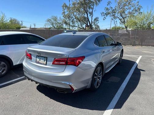 Lunar Silver Metallic 2020 Acura TLX V6 w/Technology Package