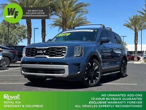 Midnight Black 2023 Kia Telluride SX-Prestige