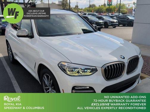 Alpine White 2018 BMW X3 M40i