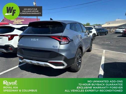 Silver 2025 Kia Sportage EX