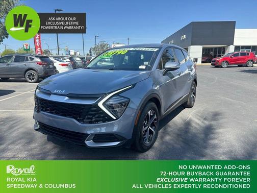 Silver 2025 Kia Sportage EX
