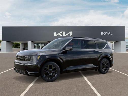 Ebony Black 2026 Kia EV9 Land