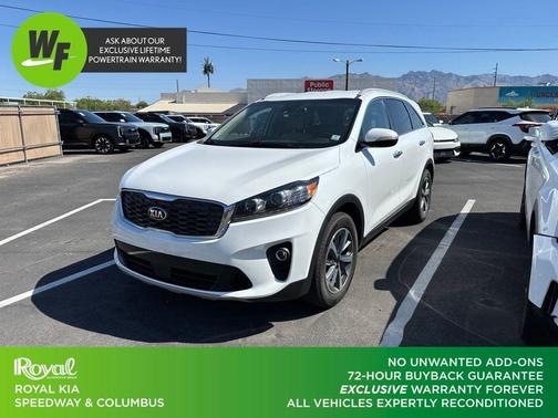 Snow White Pearl 2019 Kia Sorento EX