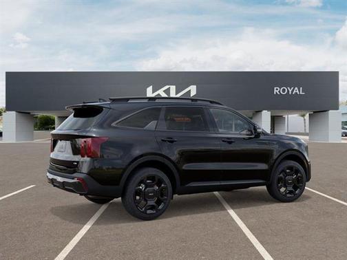 Aurora Black Pearl 2026 Kia Sorento Hybrid X-LINE SX PRESTIGE