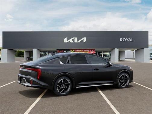 Gray 2026 Kia K4 GT-LINE