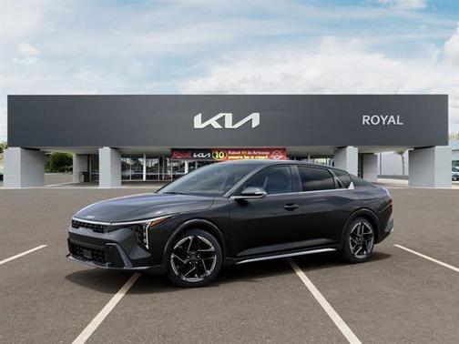 Gray 2026 Kia K4 GT-LINE