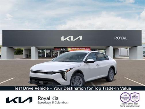 Snow White Pearl 2025 Kia K4 LX