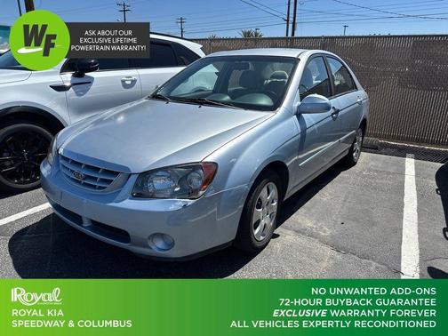 Silver 2006 Kia Spectra SX