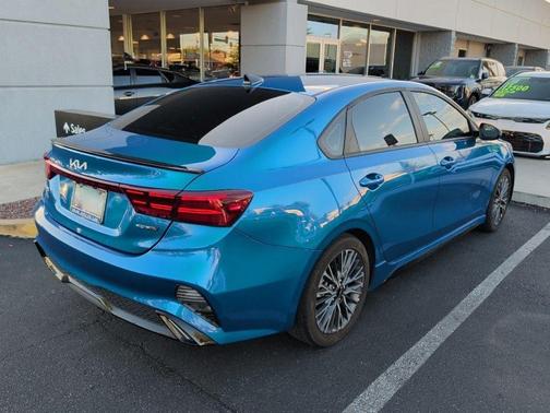 Blue 2023 Kia Forte GT-Line