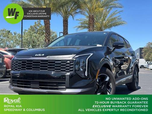 Ebony Black 2026 Kia Sportage LX