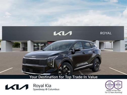 Ebony Black 2026 Kia Sportage LX