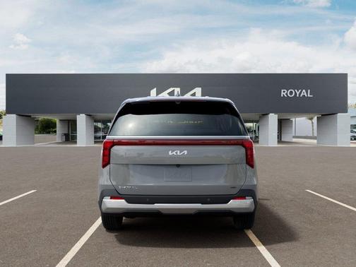 Ceramic White 2026 Kia Carnival Hybrid EX